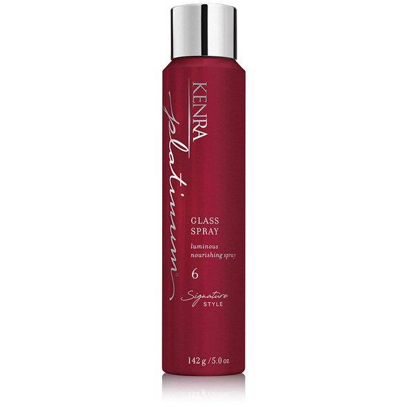 Kenra Platinum Glass Spray 6 | Luminous Nourishing Hairspray | All Hair Types