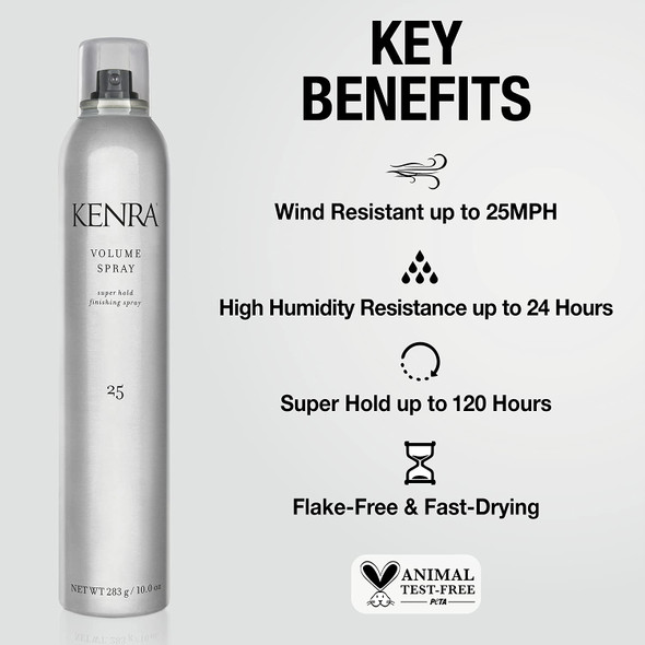 Kenra Professional Volume Hair Spray #25, 55% VOC