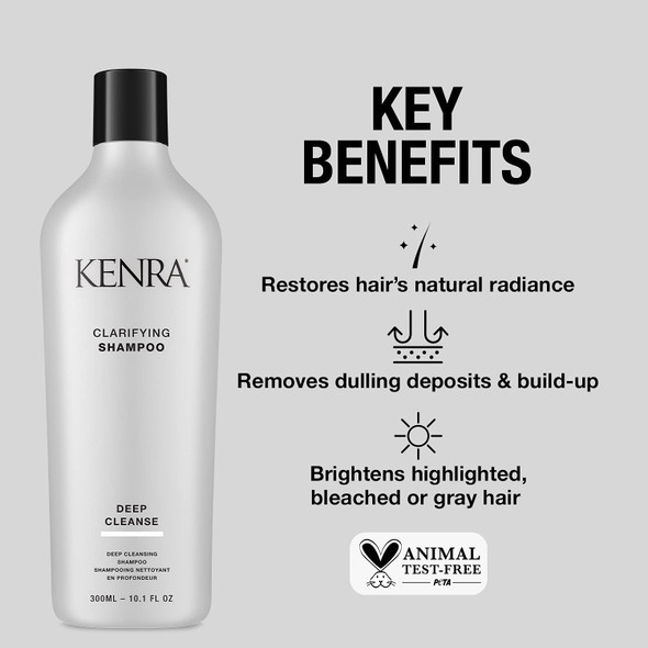 Kenra Clarifying Shampoo | Deep Cleansing | All Hair Types
