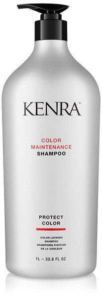 Kenra Color Maintenance Shampoo | Daily Color Protection & Shine | Color Treated Hair | Protects Color For 35 Washes | All Hair Types | 33.8 fl. Oz