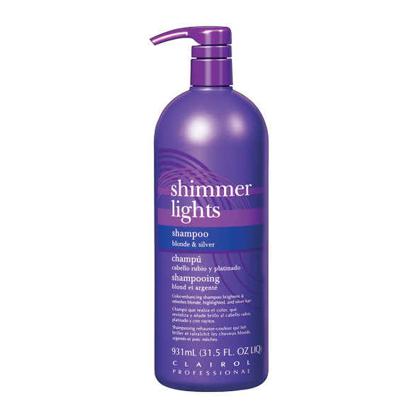 Clairol Professional Shimmer Lights Shampoo 31.5 Fl OZ