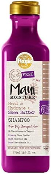 Maui Moisture Heal & Hydrate + Shea Butter Shampoo, 19.5 oz (Pack of 3)