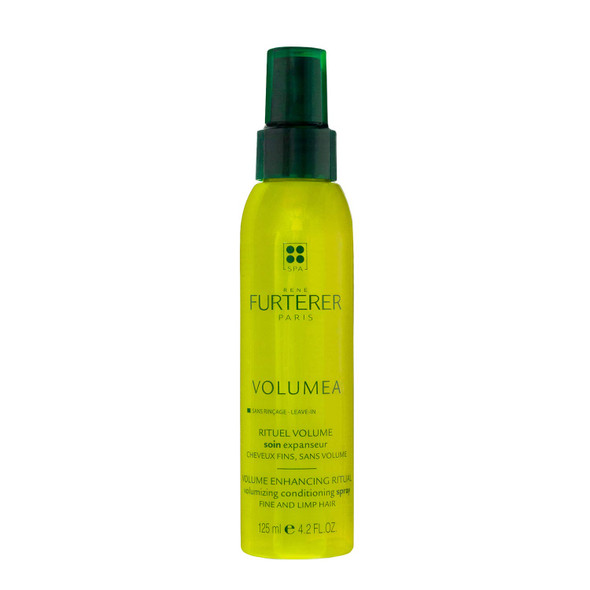 Rene Furterer VOLUMEA Volumizing Conditioning Spray, Fine Limp Hair, Thickening, Long Lasting Volume, Sulfate Free, 4.2 oz.