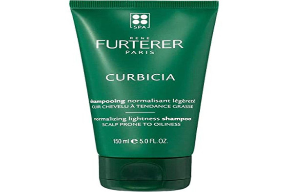 Rene Furterer CURBICIA Normalizing Lightness Shampoo, Oily-Prone Scalp, Sebum Control