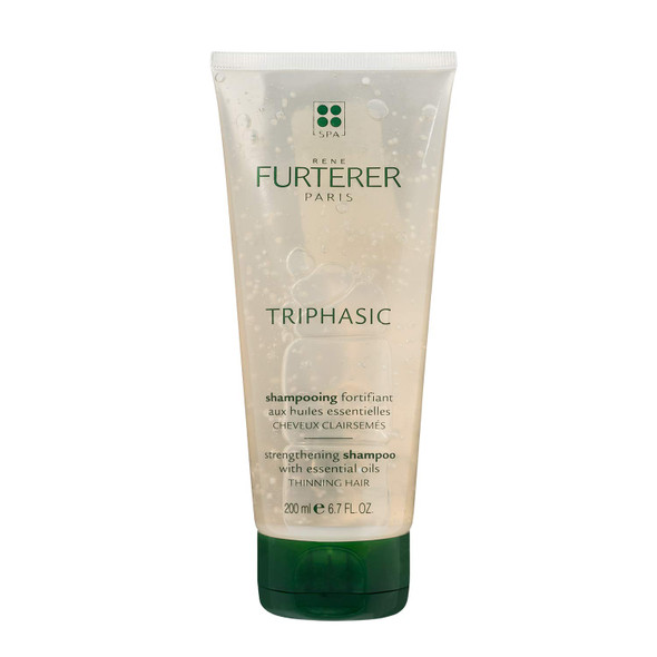 Rene Furterer TRIPHASIC Strengthening Shampoo, Thinning Hair, Scalp Microcirculation, Men & Women