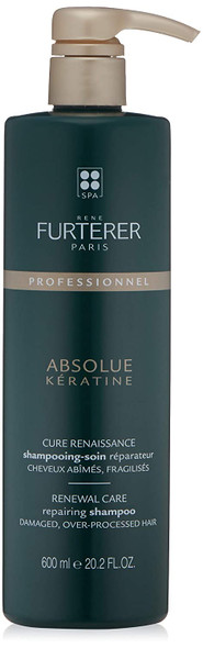 Rene Furterer ABSOLUE KERATINE Repairing Shampoo for Damaged, Over-Processed Hair