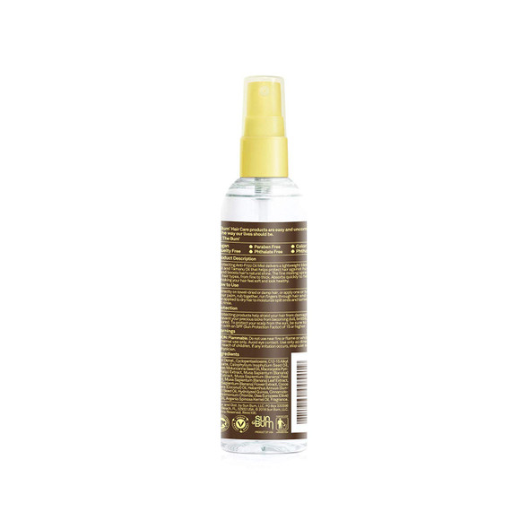 Sun Bum Anti Frizz Oil Mist Spray | Anti Frizz Hair Spray | Humidity Control | Moisturizing, Paraben Free | 3 Ounce Spray Bottle | 2 Count