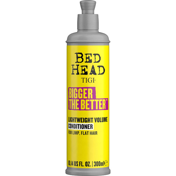 Bed Head by TIGI Bigger The Better Lightweight Volume Conditioner 300ml(Pack of 4)
