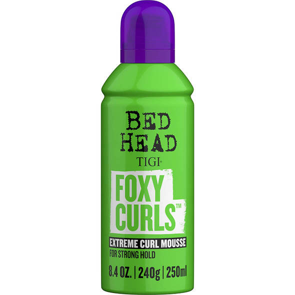 Bed Head by TIGI Foxy CurlsTM Curly Hair Mousse for Strong Hold 8.4 oz (Pack of 4)