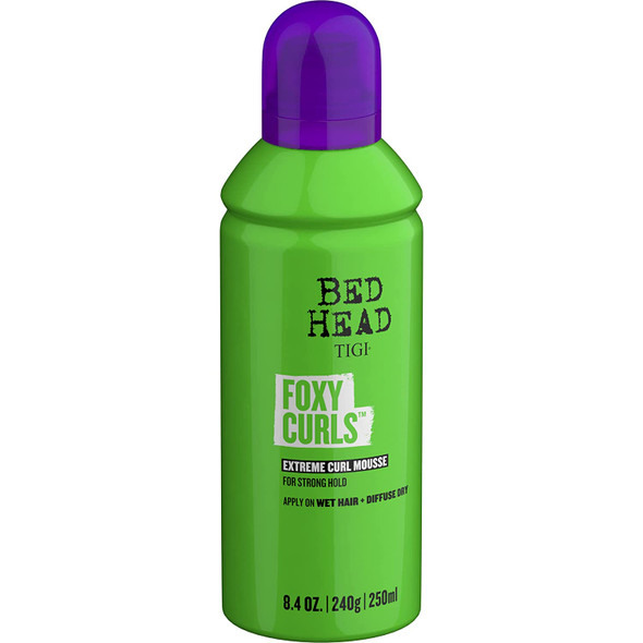 Bed Head by TIGI Foxy CurlsTM Curly Hair Mousse for Strong Hold 8.4 oz (Pack of 4)