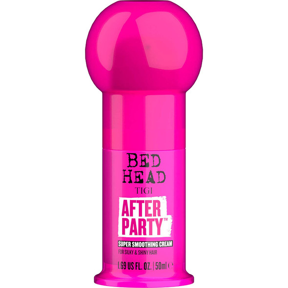 Bed Head by TIGI After Party Smoothing Cream for Shiny Hair Travel Size 50ml (Pack of 4)