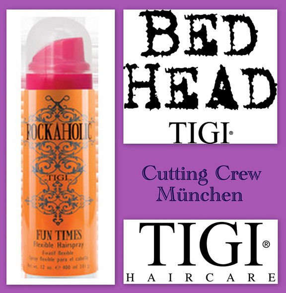 TIGI U-HC-5768 Rockaholic Fun Times Flexible Hair Spray - 2.3 oz - Hair Spray