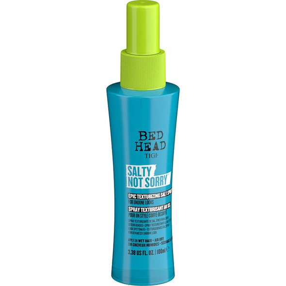 Bed Head by TIGI Salty Not SorryTM Texturizing Salt Spray 100ml (Pack of 4)