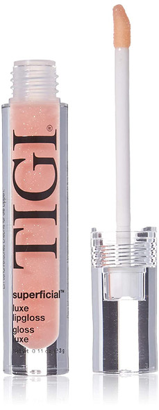 TIGI Luxe Lip Gloss Superficial, 0.11 Ounce