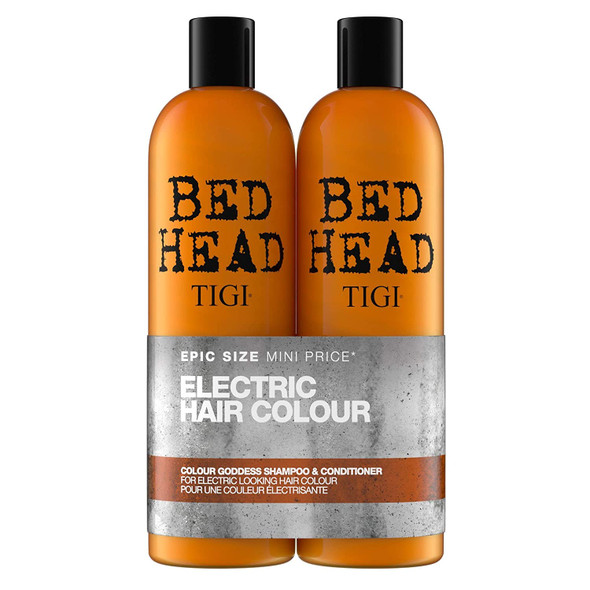 Bed Head By TIGI Colour Goddess Shampoo And Conditioner For Coloured Hair 25.35 Fl Oz 2 Count