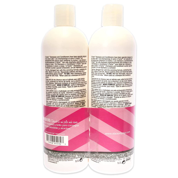 TIGI S-Factor Health Factor Daily Dose Kit Unisex 25.36oz Shampoo, 25.36oz Conditioner 2 Pc
