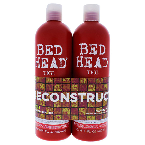 TIGI Bed Head Urban Antidotes Resurrection Kit Unisex 25.36 oz Shampoo, 25.36 oz Conditioner 2 Pc Kit