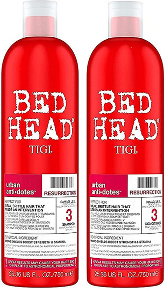 TIGI Urban Antidotes Resurrection Shampoo & Conditioner 750Ml Tween