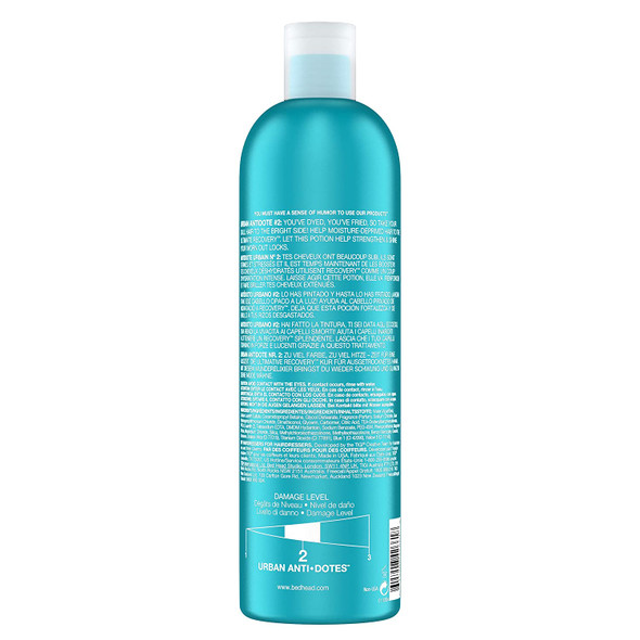 TIGI Bed Head Urban Anti + Dotes Recovery Shampoo, 25.36 oz