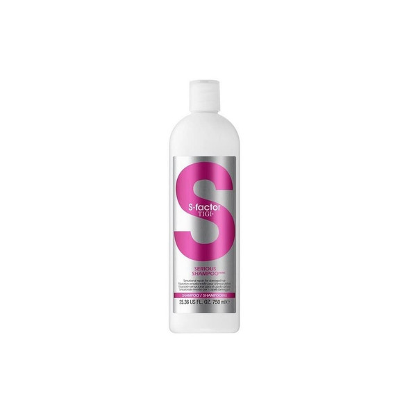 TIGI S-Factor Serious Shampoo for Unisex, 25.36 Ounce