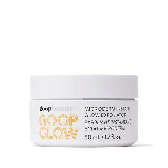 goop GOOPGLOW Microderm Instant Glow Exfoliator - Dual-Action Microdermabrasion Exfoliator - Clinically Proven to Leave Skin Feeling Softer, Smoother, & More Radiant - 50 mL