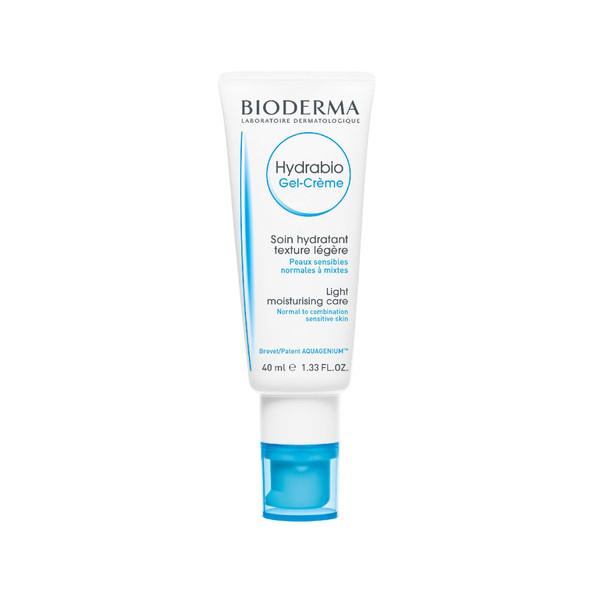 Bioderma - Hydrabio - Gel Cream - Face Moisturizer - Provides Radiance - for Normal to Combination Sensitive Skin