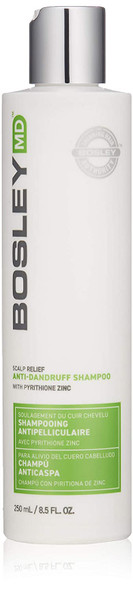 BosleyMD Scalp Relief Anti-Dandruff Shampoo, Controls Flaking, Scaling, and Itching, (8.5 fl. oz. - 25 fl. oz.)