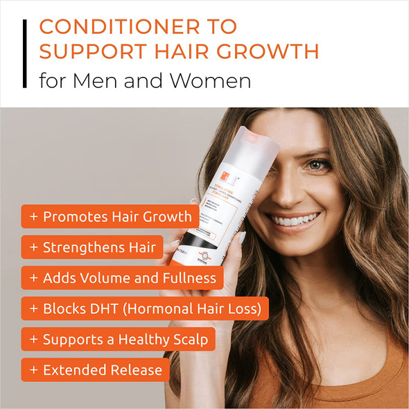 Revita Conditioner for Thinning Hair by DS Laboratories - Conditioner to Support Hair Growth for Men and Women, Volumizing, Hair Thickening and Hair Strengthening, Sulfate Free (17 fl oz)