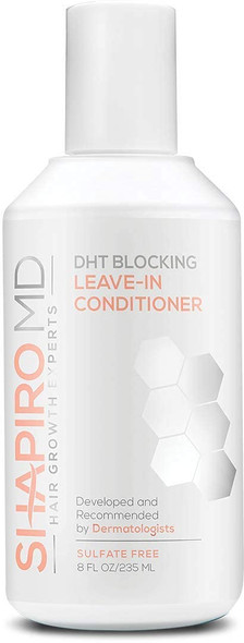 Hair Loss Leave-in Conditioner and Foam Set | DHT Fighting Vegan Formulas for Thinning Hair Developed by Dermatologists | Experience Healthier, Fuller and Thicker Looking Hair - Shapiro MD | 1-Month