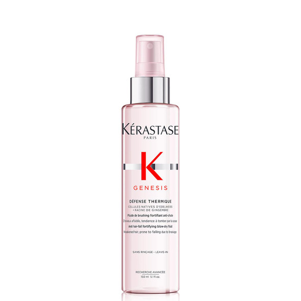 Kerastase Genesis Defense Thermique Anti Hair-Fall Fortifying Blow-Dry Fluid, 5.1 Ounce