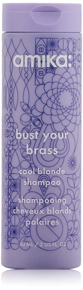 Amika Bust Your Brass Cool Blonde Shampoo 2.03 Fl Oz