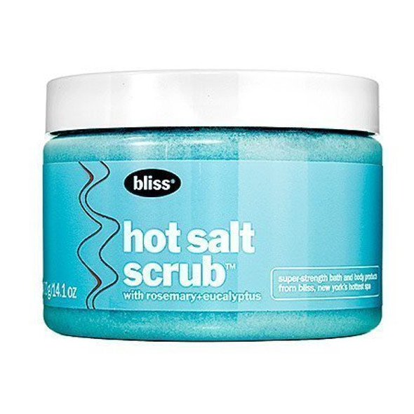 Bliss Hot Salt Scrub with Rosemary Plus Eucalyptus 14.1 Fluid Ounce