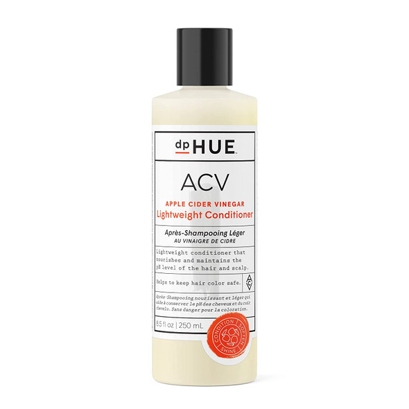 dpHUE Apple Cider Vinegar Lightweight Conditioner 8.5 fl oz  Hydrates Adds Shine  Helps Protect Color  With Aloe Vera Shea Butter  Panthenol