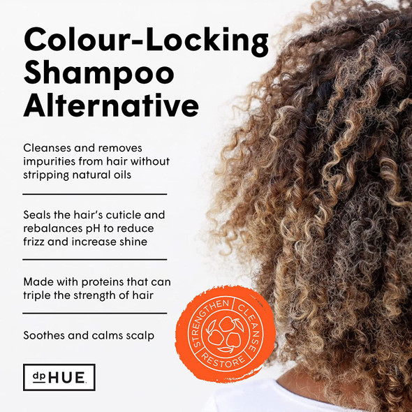 dpHUE Apple Cider Vinegar Hair Rinse 8.5 oz  Shampoo Alternative  Scalp Cleanser  Removes Buildup  Protects Natural Hair Oils