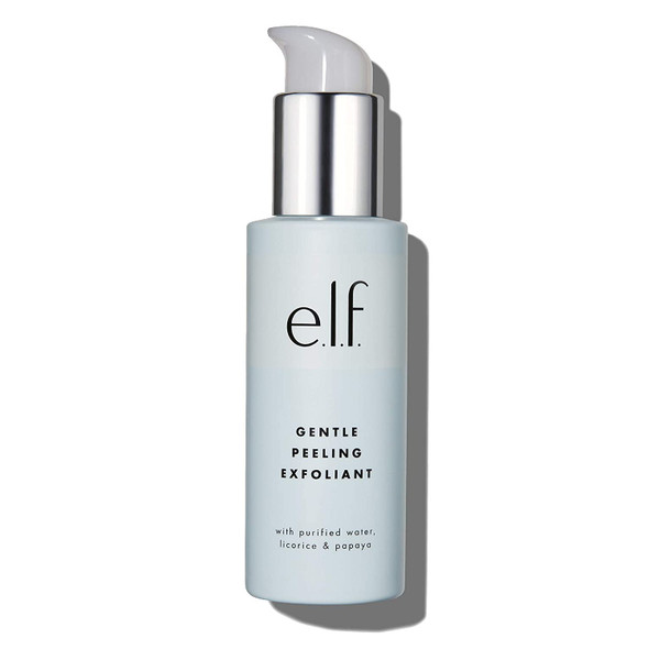 e.l.f. SKIN Gentle Peeling Exfoliant Face Cleanser NonHarsh Liquid Formula Creates A Glowing Youthful Complexion Vegan  CrueltyFree 3.04 Fl Oz