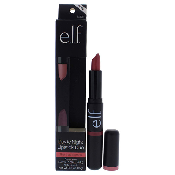 e.l.f. Day to Night Lipstick Duo  The Best Berries Women Lipstick 2 oz