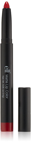 e.l.f. Matte Lip Color Rich Red 0.05 Ounce