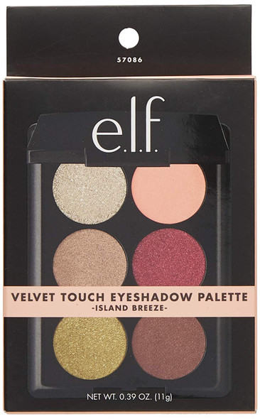 e.l.f. Velvet Touch Eyeshadow Palette 57086 Island Breeze