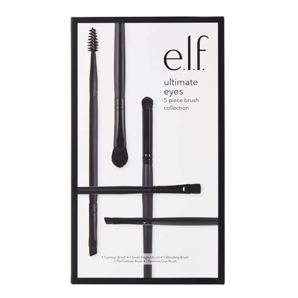 E.L.F. Ultimate Eyes Kit 5 Piece Brush Collection
