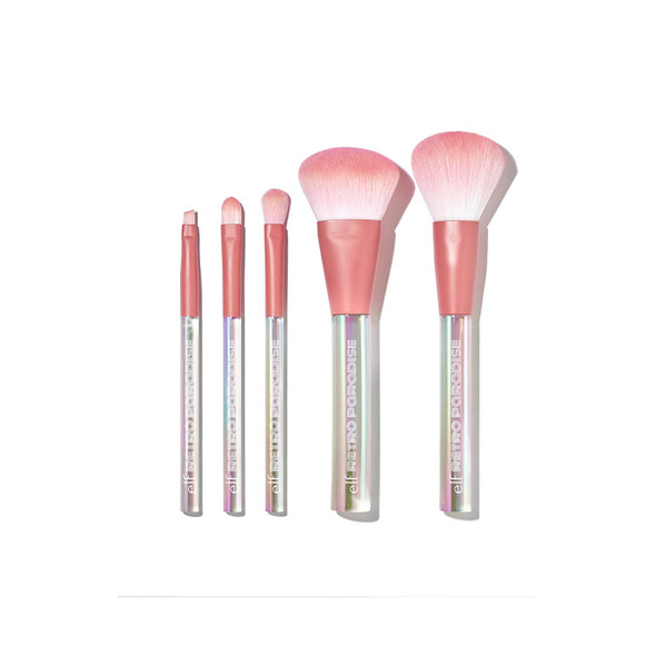 e.l.f. Retro Paradise 5 Piece Brush Set