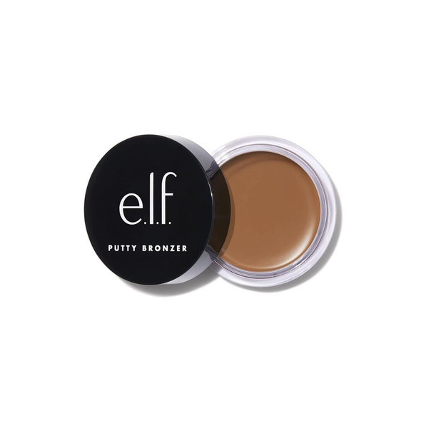 e.l.f. Putty Bronzer Creamy  Highly Pigmented Formula Creates a LongLasting Bronzed Glow Infused with Argan Oil  Vitamin E Golden Daze 0.35 Oz 10g