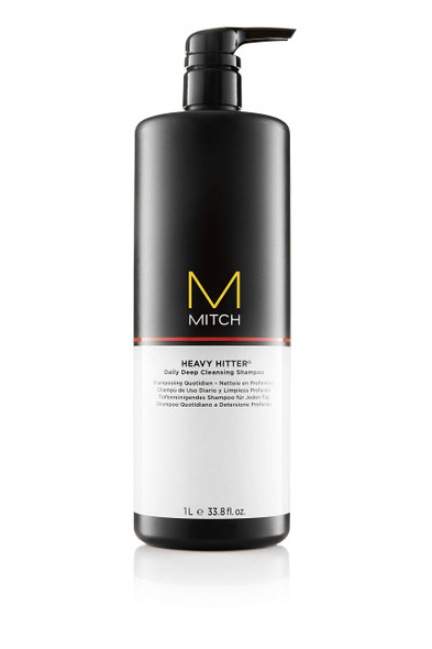 Paul Mitchell Men's Mitch Heavy Hitter Deep Cleansing Shampoo, 1 L