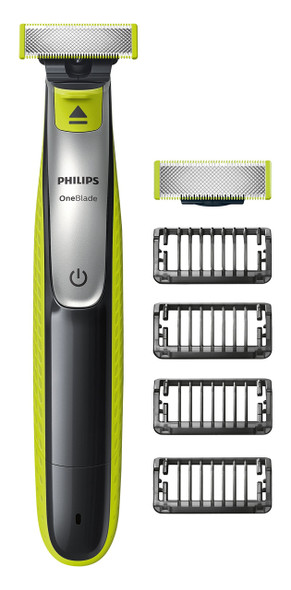 Philips OneBlade Hybrid Stubble Trimmer & Shaver with 4 x Lengths & 1 Extra Blade - QP2530/30