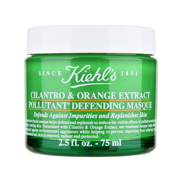Kiehls Cilantro  Orange Extract Pollutant Defending Masque for Women 2.5 Ounce
