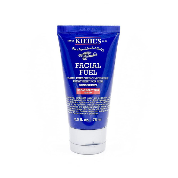 Kiehls Facial Fuel SPF 20 Daily Energizing Moisture for Men Sunscreen 2.5oz
