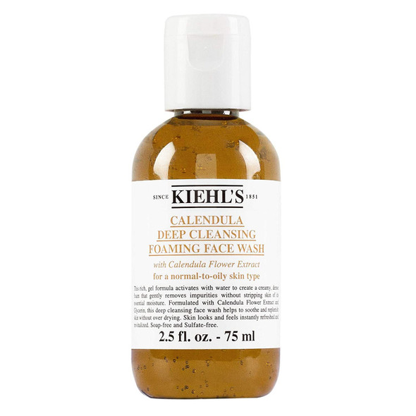 Kiehls Calendula Deep Cleansing Face Wash 2.5 Ounce