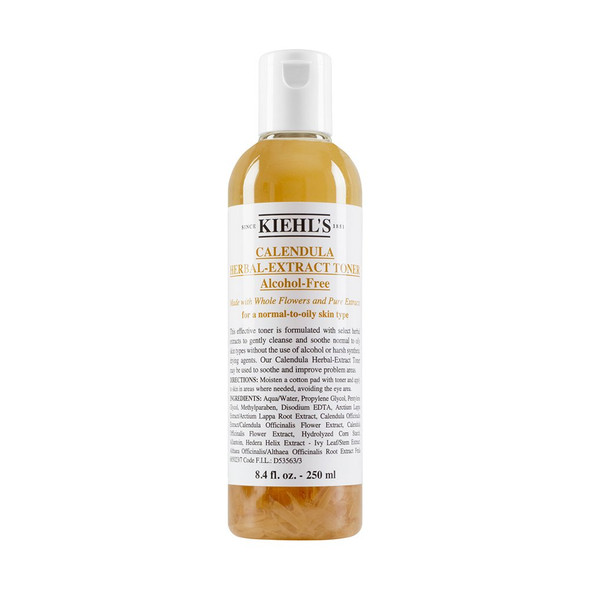 Kiehls Calendula Herbal Extract AlcoholFree Toner for Normal To Oily Skin 4.2 Ounce