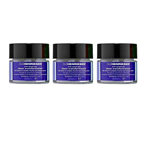 OleHenriksen Sheer Transformation facial creme 0.25 oz x 3