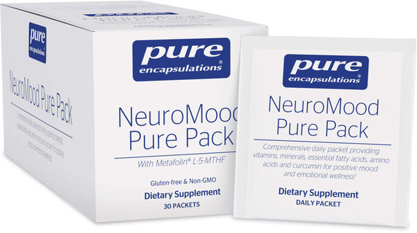 Pure Encapsulations - Neuromood Pure Pack - Comprehensive Dietary Supplement For Positive Mood And Emotional Wellness - 30 Packets