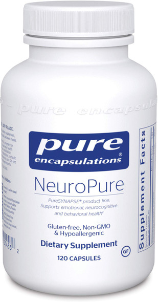Pure Encapsulations - Neuropure - Hypoallergenic Supplement With Enhanced Support For Emotional Balance And Mood Stability - 120 Capsules
